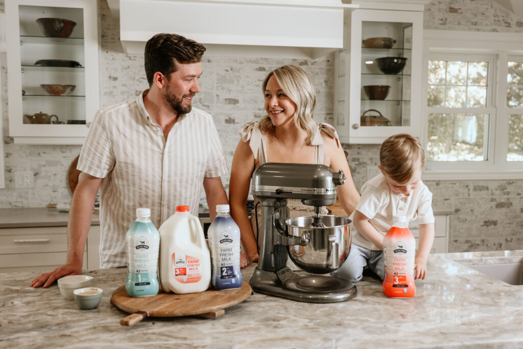 A2 Protein Milk at Walker Farms is easier to digest than regular milk. Even your kids will love it.